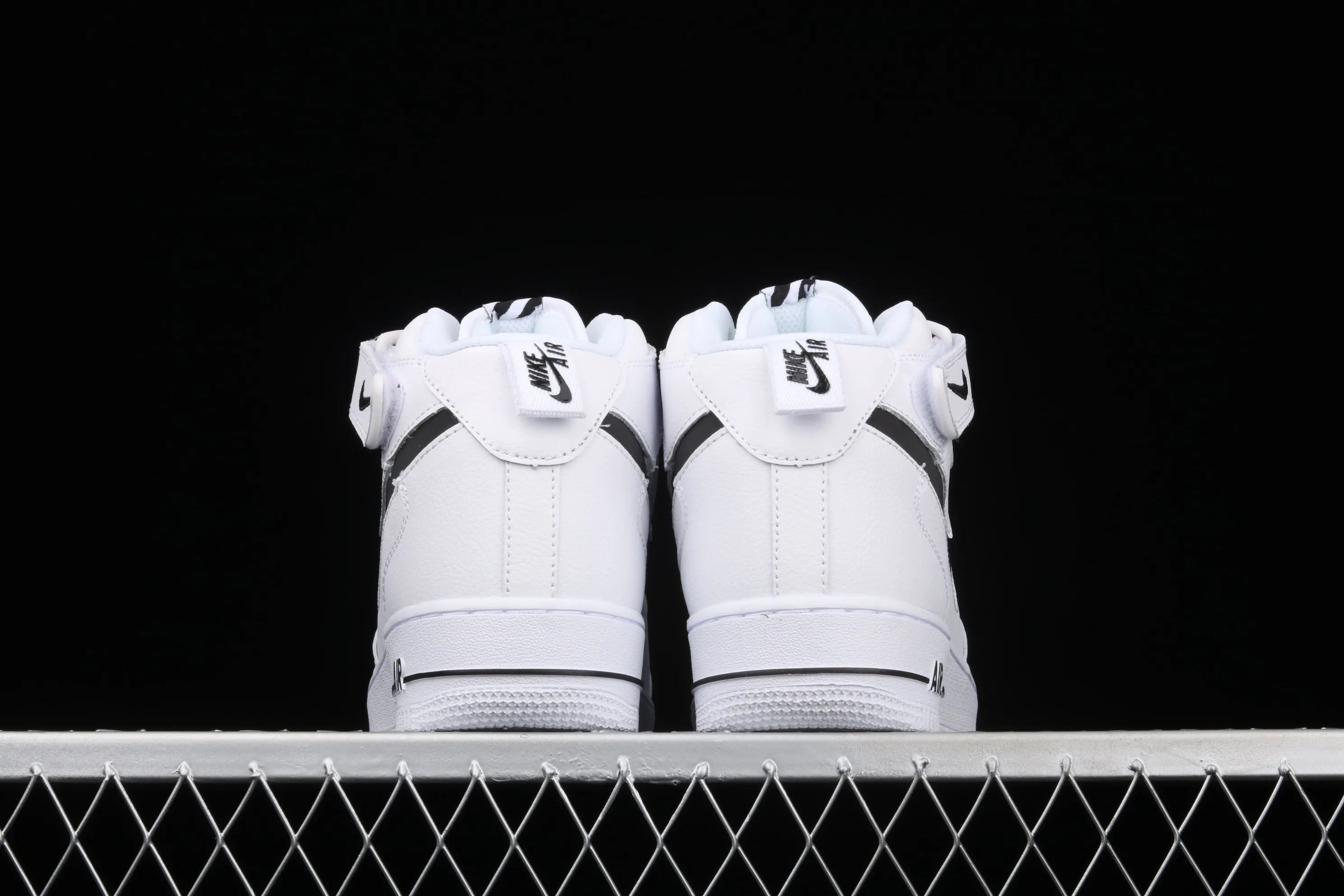 All categories Nk Air Force 1 Air Force series Nk Air Force 1 Mid Air Force mid-top Nk Air Force 1 Mid "Premium" black and white colorful color Air Force One Chinese casual sneakers CV3039-108